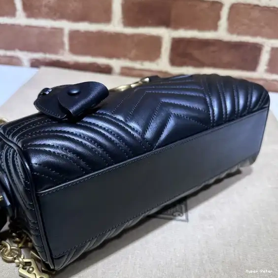 Hyperpeter small BAG GUCCI HANDLE TOP MARMONT 0701